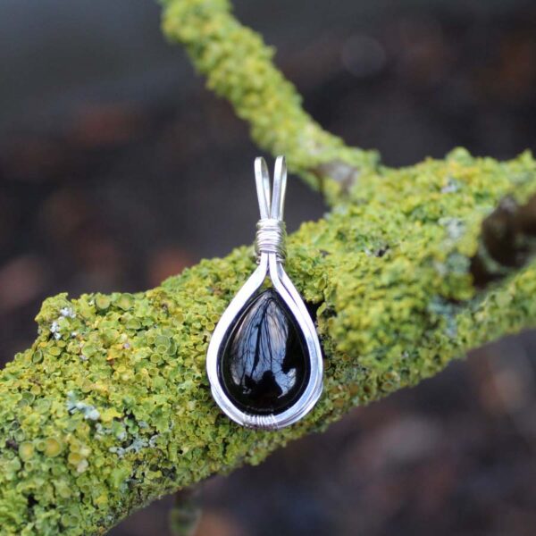 Zwarte agaat206.1sfeer